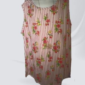 Discreet Size 3X Floral Top